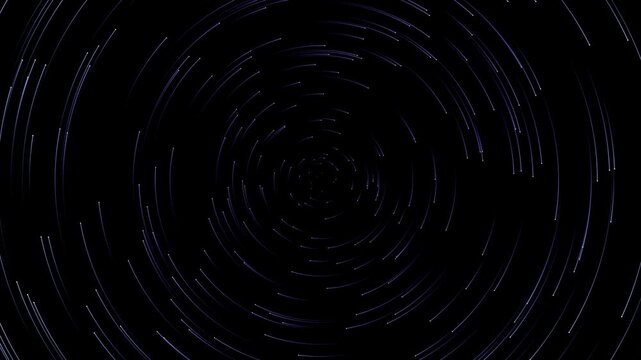 An immersive interactive digital particle flow canvas featuring true 100% fullscreen dimensions, solid black background, optimized 60FPS render loop, highly luminous glowing purple-to-blue streaks, an