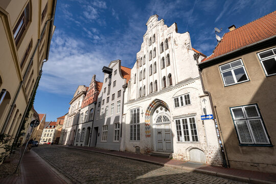 Ehemaliges Brauhaus Konsul H&auml;ussler, Hansestadt Wismar, Mecklenburg-Vorpommern, Deutschland, 07.09.2026 