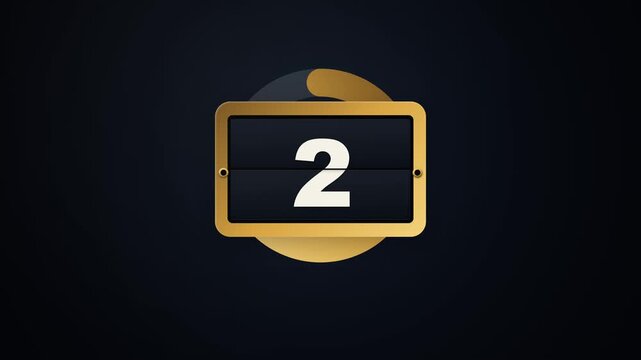 Premium mechanical New Year 2027 countdown featuring a precision split-flap number display