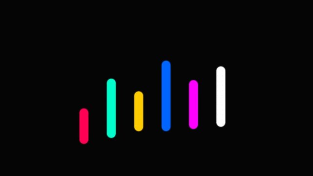 Business Growth Bar Chart Animation