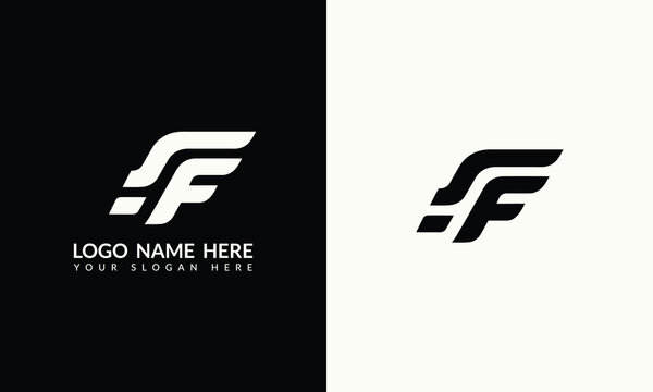 Initial letter ff logo vector design templates. F logo design, Initial letter ff logo vector design templates.