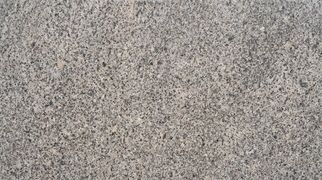 Grey granite stone texture background with natural speckled mineral pattern
