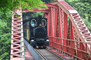 炭鉱のトロッコ列車 © ben