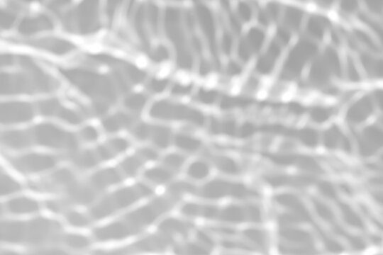 Real dense water caustic shadow cut out on a transparent png background with soft wavy edges. Suits a serene wellness mockup overlay, a serene beauty branding and wellness scene creator workflow as.