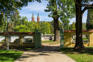 Ogrody Pałacu Branickich w Białymstoku, Podlasie, Polska © podlaski49