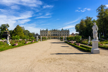 Ogrody Pałacu Branickich w Białymstoku, Podlasie, Polska © podlaski49