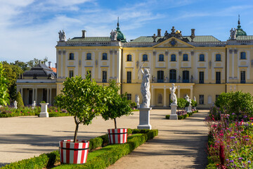 Ogrody Pałacu Branickich w Białymstoku, Podlasie, Polska © podlaski49