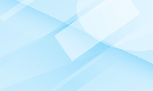 Light blue abstract geometric line background vector design for web banner and business presentation
