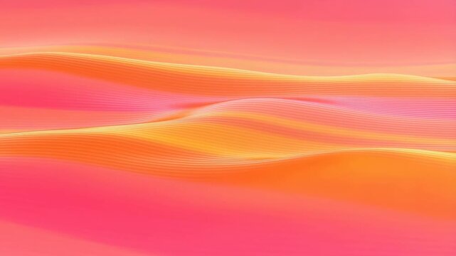 Abstract flowing wave bands undulate across a colorful gradient background. Presentation backdrops, website headers, and social media graphics.