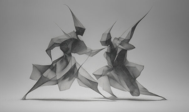 Afterimage. lightning bolt. blinding light on the paper. dust trails. two active pose knight body. play soccer. abstract gorgeous minimalist shapes. simple bold sketch pencil draw.
