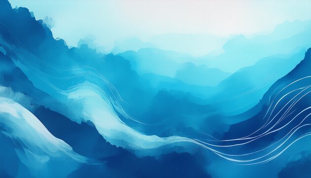blue azure turquoise abstract watercolor background for textures backgrounds and web banners design abstract background blue colors watercolor painting with turquoise sea waves pattern gradient