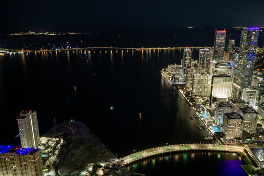 Miami aerial brickell on the bay 2026