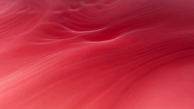 Red fluid-like waves and curved contours flow across a full-frame abstract background. Motion graphics, title sequence, and promotional design.