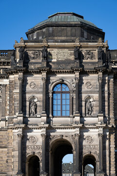 Dresden Germany Zwinger Palace (Der Dresdner Zwinger) Art Gallery of Dresden, Saxony, Germany