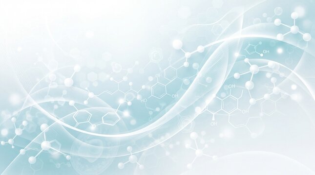 Thyroid Gland and Endocrine Health Concept with Scientific Medical Background