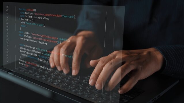 programming for task manager user interface, handling form submission, input validation, task list rendering, and exception alerts with dynamic DOM interaction Marrow