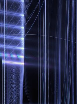 blue digital data stream visualization - technology, science, research, internet, power, energy, performance, productivity, efficiency, optimization, scalability, speed, quality, results, progress