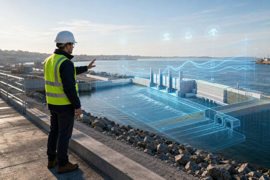 Coastal Storm Surge Hologram for Flood Risk and Resilience Planning