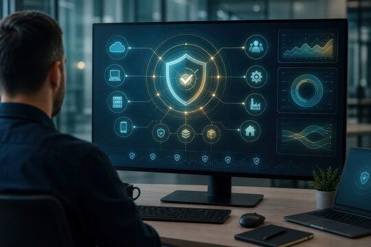 Cyber Insurance Coverage Dashboard for Digital Risk and Data Protection