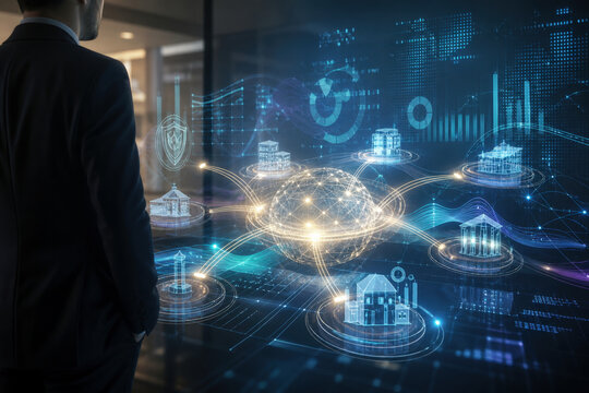 Integrated Finance Ecosystem Connecting Banking Payments and Investment Services