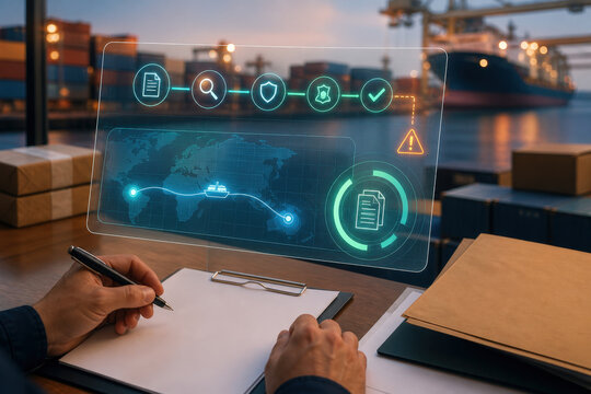Customs Workflow Dashboard for Import Export Clearance and Trade Compliance