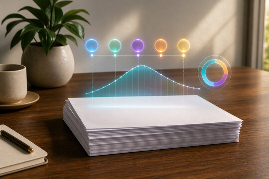 Invoice Receivables Hologram for Accounts Receivable and Cash Flow Management