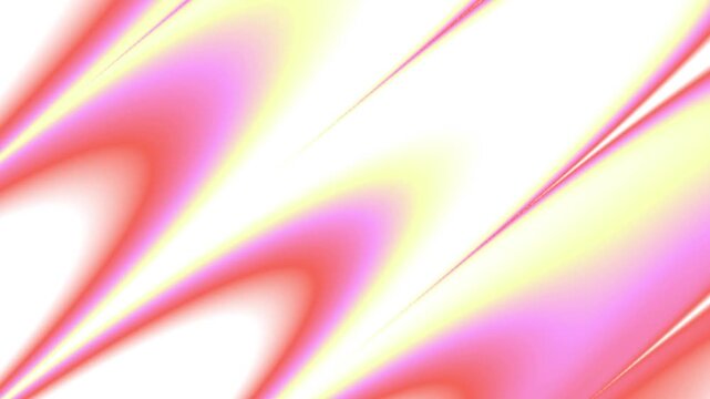 Abstract Bright Pink and Yellow Smooth Wave Motion Background Video Loop