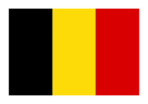 PNG Belgium flag illustration transparent on transparent background