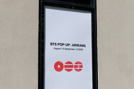 BTS POP-UP : ARIRANG in Toronto located at 144 Bloor St W