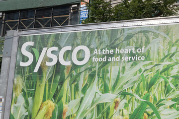 Obraz premium Sysco foodservice distributor truck in Toronto