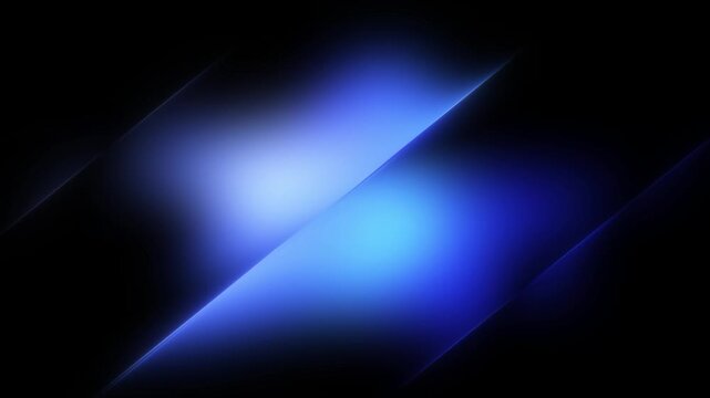Abstract Glowing Diagonal Glass Lines Motion Background Loop with Blue Neon Light Blend