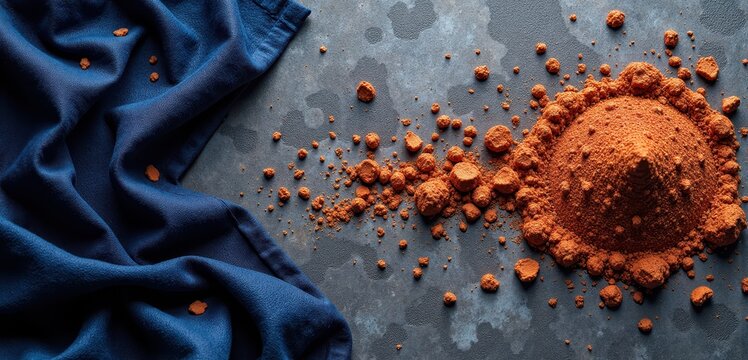 Spices and powdered ingredients for culinary branding and packaging design
