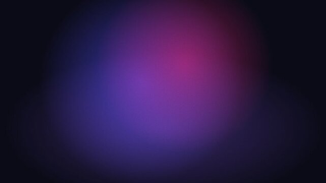 Abstract glowing purple and pink nebula circles on dark background. 4K. Loop