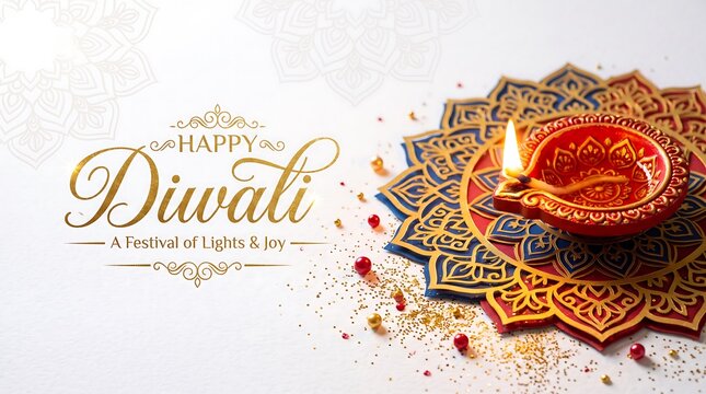 Celebrating the festival of lights wishing you a joyous and prosperous diwali filled with happiness and warmth