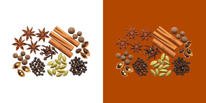 Aromatic Whole Spices Selection for Culinary Use and Traditional Holiday Baking Needs transparent png