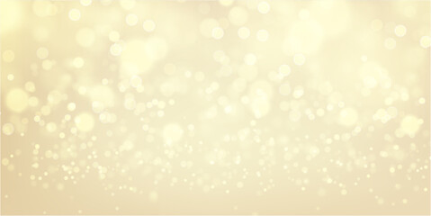 Obraz premium Soft Golden Bokeh Light Background