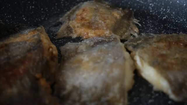 Tempting pieces of sole Meuni&egrave;re, flatfish, Dover Sole are sizzling in the pan, filling the kitchen with warm, aromatic scents. A Mediterranean dinner is coming together.