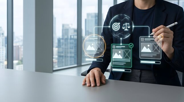 Innovative digital strategies connecting business with future technologies