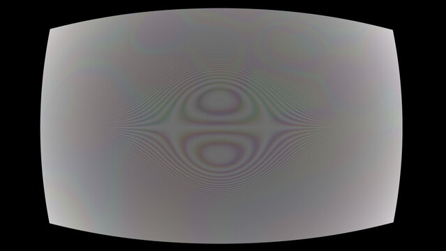 Vintage CRT monitor moire pattern effect with curved television screen noise distortion and scan lines background for creative overlay design
