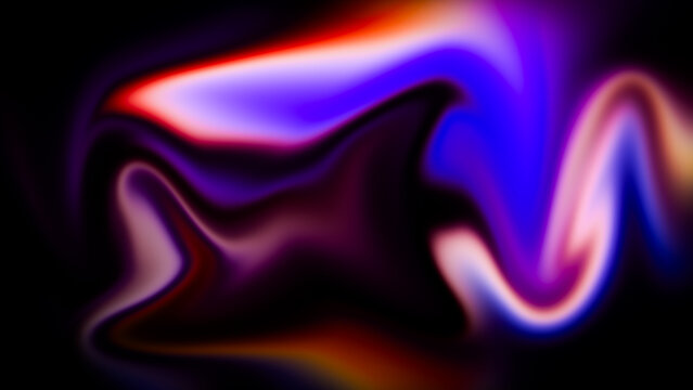 Abstract Colorful Fire Smoke Light Background