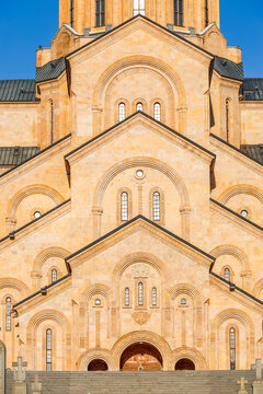 The Holy Trinity Cathedral of Tbilisi commonly known as Sameba is the main cathedral of the Georgian Orthodox Church located in Tbilisi, the capital of Georgia. The Holy Trinity Cathedral of Tbilisi.