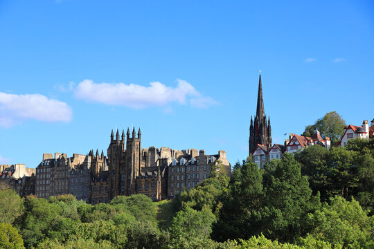 Edinburgh skyline, Scotland.