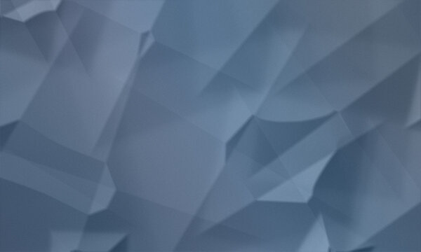 A seamless pattern abstract blue geometric background with low poly triangular pattern