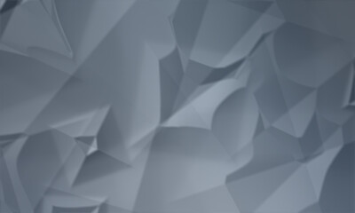 Obraz premium A seamless pattern abstract geometric low poly background in cool blue tones