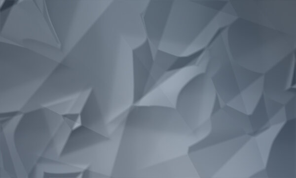 A seamless pattern abstract geometric low poly background in cool blue tones