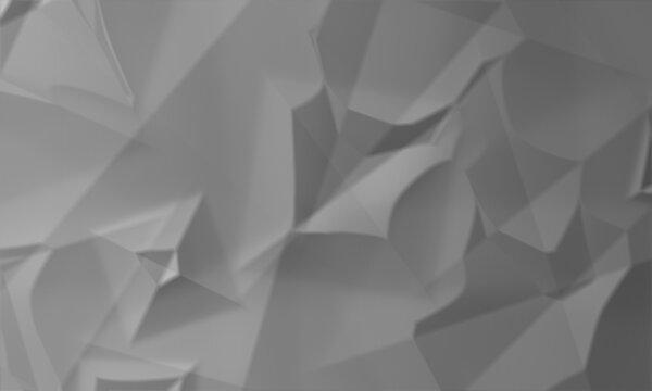 A seamless pattern abstract geometric background with soft grey polygon shapes
