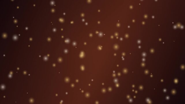 Abstract Bokeh Particles Swarm Scatter Merge Motion Background
