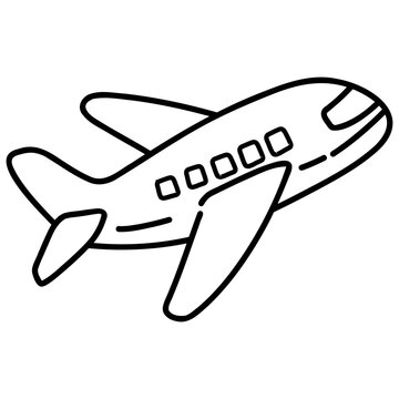 airplane vector. aviation icon illustration
