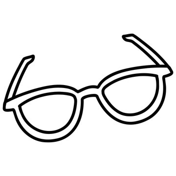 glasses vector illustration