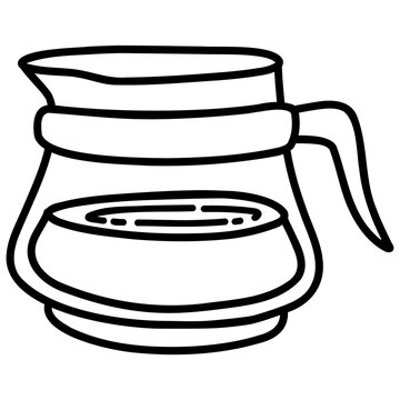 Coffee Carafe Icon vector